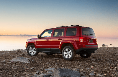 2014 Jeep Patriot red