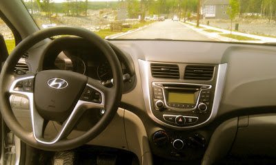 Hyundai Accent Dashboard