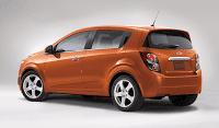2012 Chevrolet Sonic Hatchback Orange