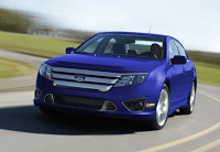 2012 Ford Fusion Blue