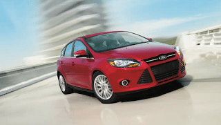 2013 Ford Focus red