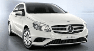 2013 Mercedes-Benz A180 Blueefficiency white