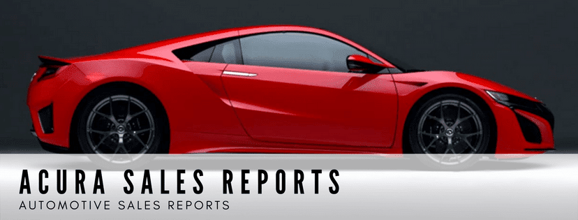 Acura Sales Reports