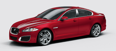 2013 Jaguar XF red