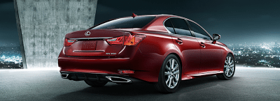 Lexus OEM Factory Rear Lip Spoiler For 2013-2015 GS350 – Riviera Red (3S8), Bolt-On/Self-Adhesive, PT611-30130-03