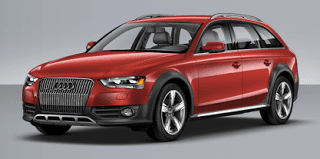 2013 Audi A4 Allroad red