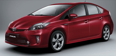 2013 Toyota Prius Touring Barcelona Red