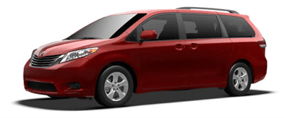 2013 Toyota Sienna LE Salsa Red Pearl