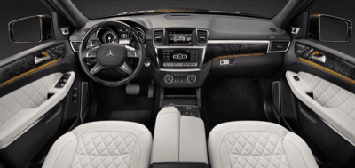 2013 Mercedes-Benz GL550 Interior quilted leather