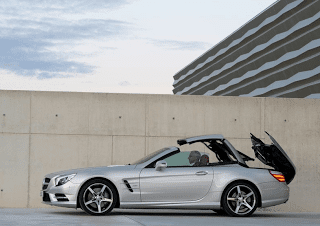 2013 Mercedes-Benz SL-Class roof operation