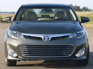 2013 Toyota Avalon front end