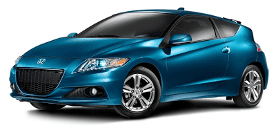 2013 Honda CRZ blue