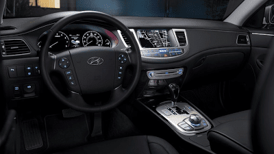 2012 Hyundai Genesis Sedan Interior Gcbc