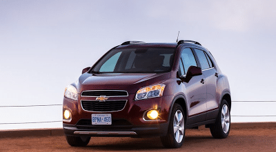 2014 Chevrolet Trax red