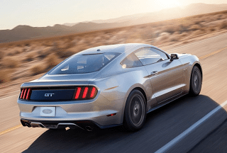 2015 Ford Mustang GT rear angle