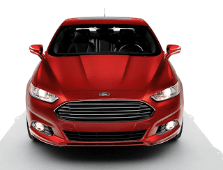 2013 Ford Fusion red