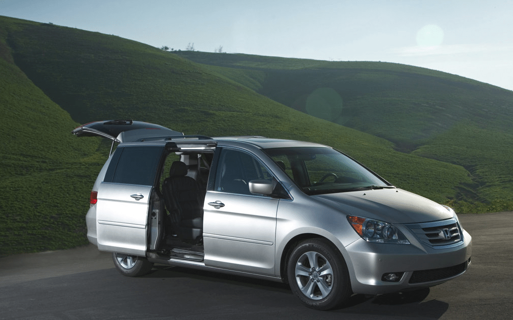 2008 Honda Odyssey grey