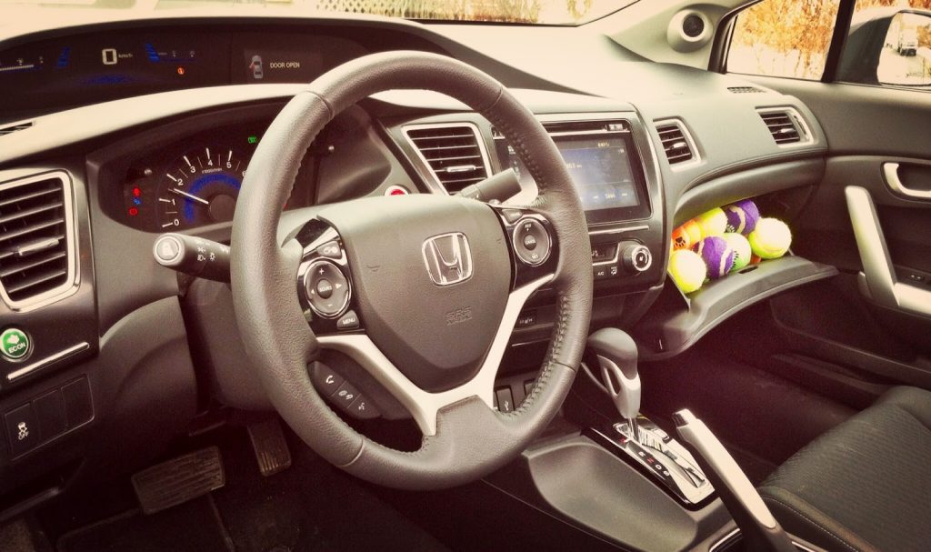 2014 Honda Civic Coupe EX interior