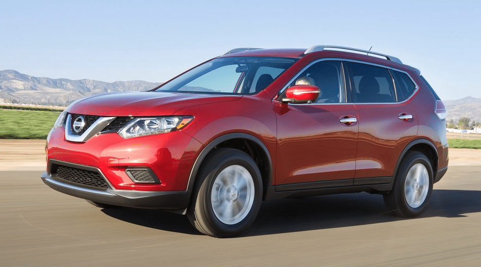2014 Nissan Rogue Red