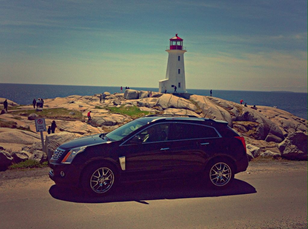 2014 Cadillac SRX Peggys Cove Lighthouse