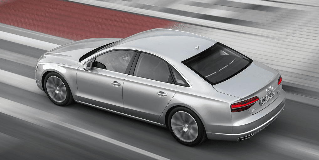 2014 Audi A8 silver