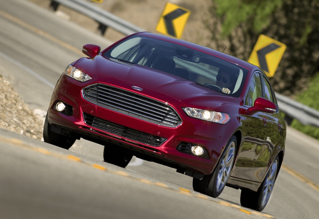 2014 Ford Fusion red