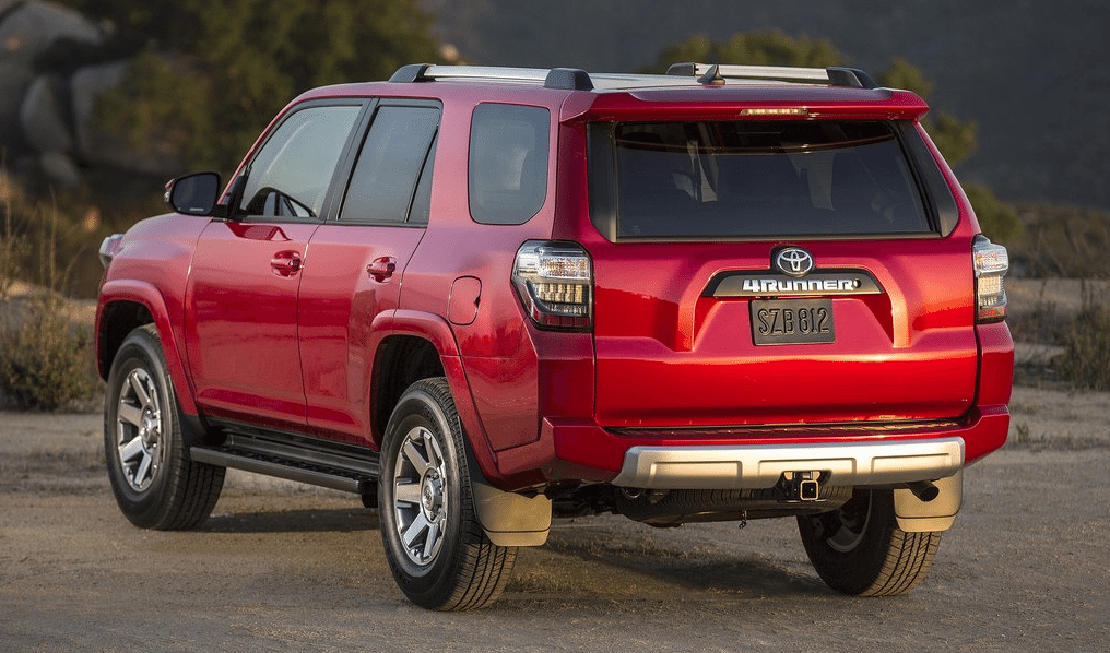 2014 Toyota 4Runner red