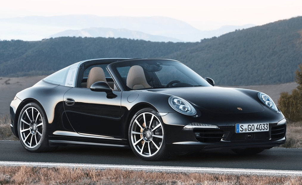 2014 Porsche 911 Targa black