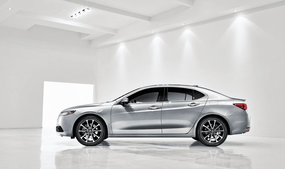 2015 Acura TLX silver