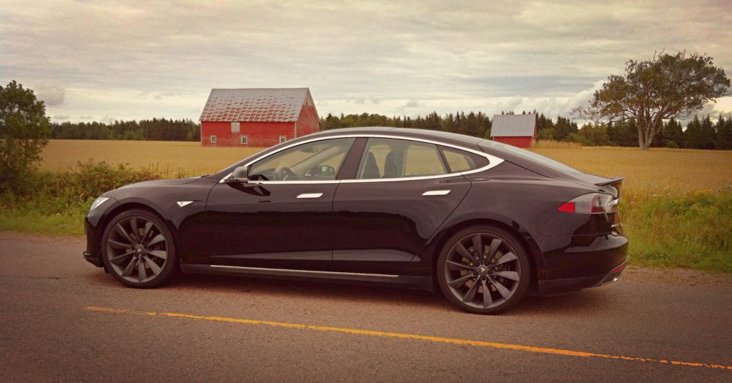 2013 Tesla Model S P85 Performance Black