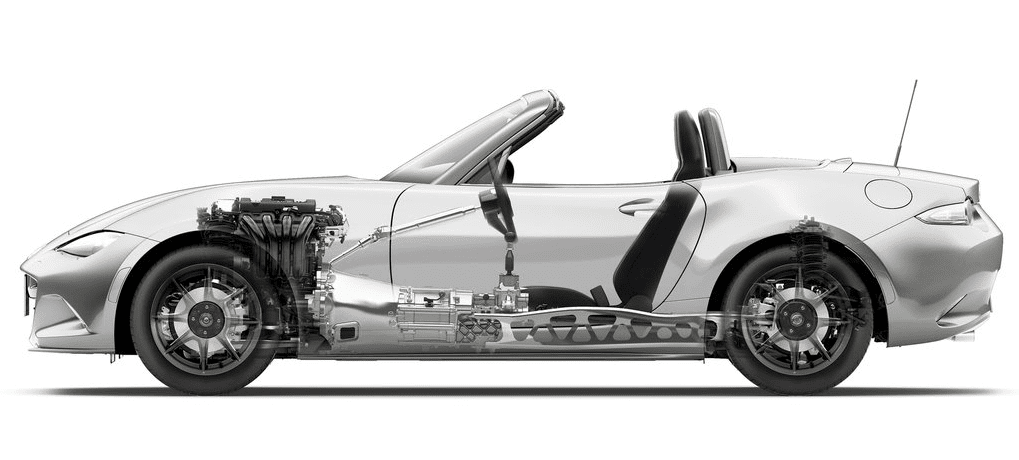 2016 Mazda MX-5 Miata cutaway