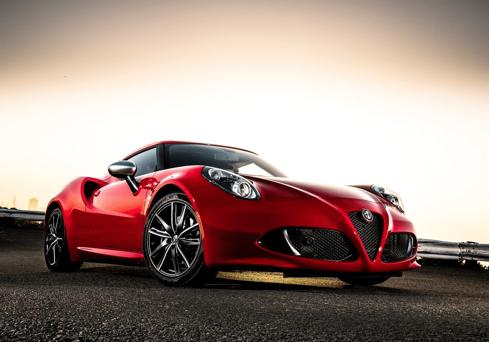 2015 Alfa Romeo 4C red