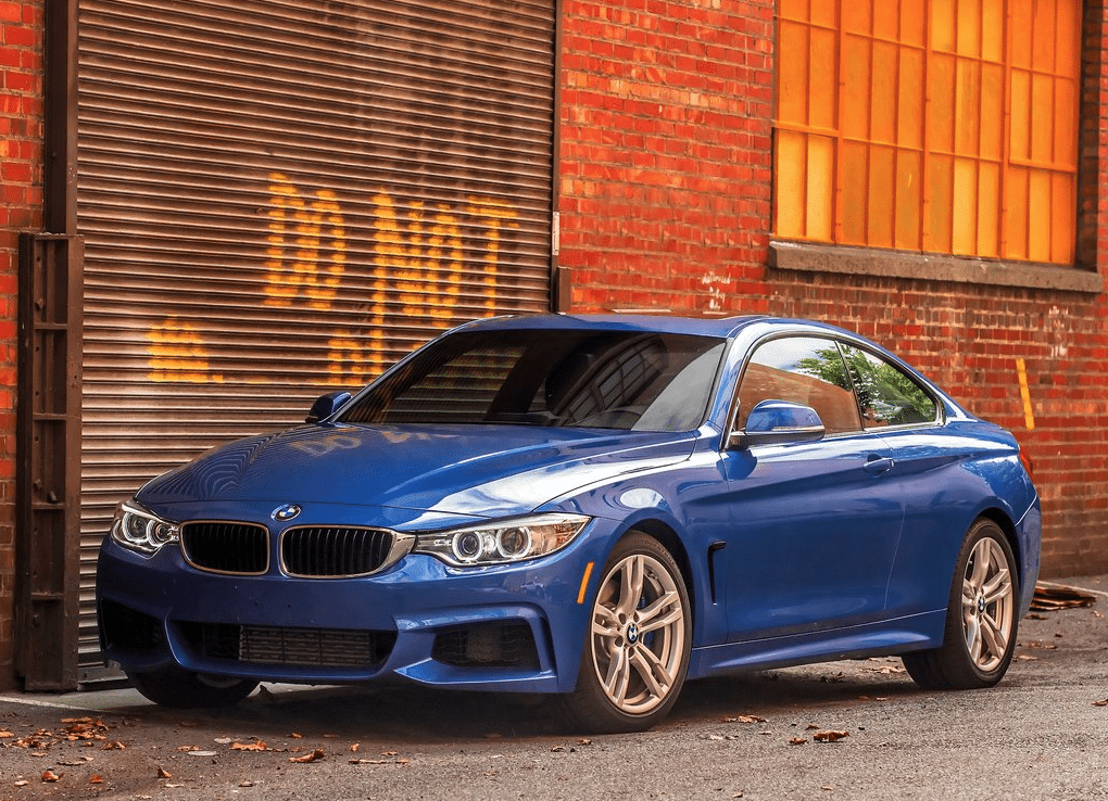 2014 BMW 4-Series Coupe blue