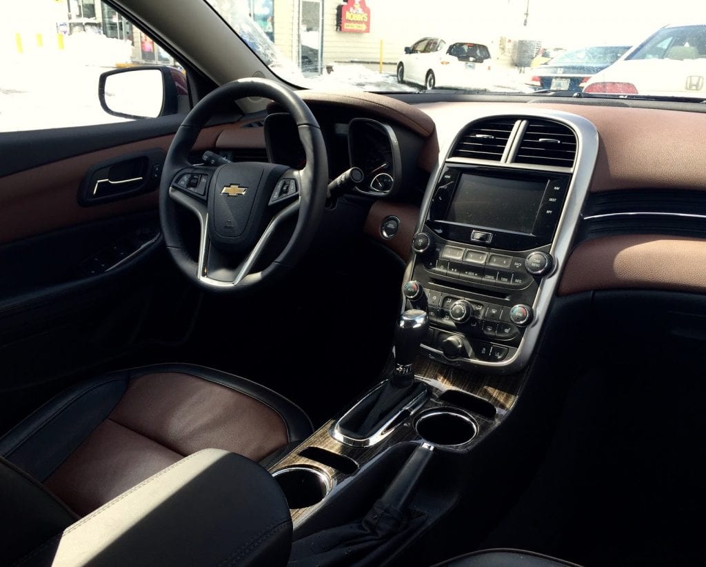 2015 Chevrolet Malibu LTZ 1LZ interior