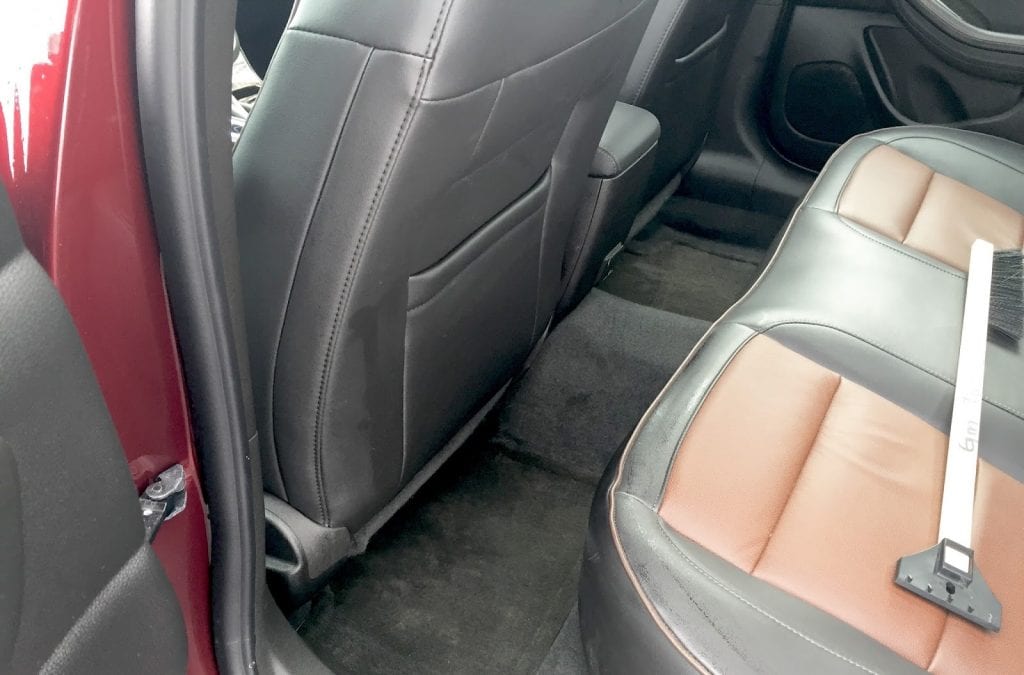2015 Chevrolet Malibu LTZ back seat