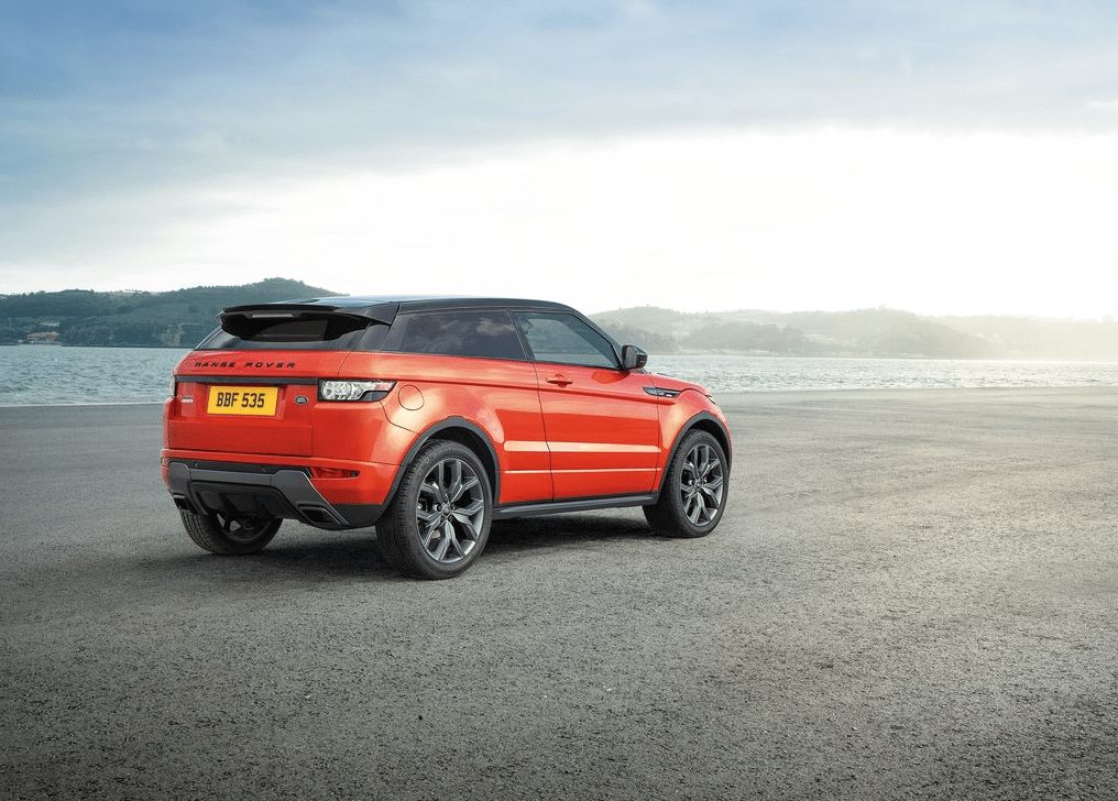2015 Land Rover Range Rover Evoque Coupe orange