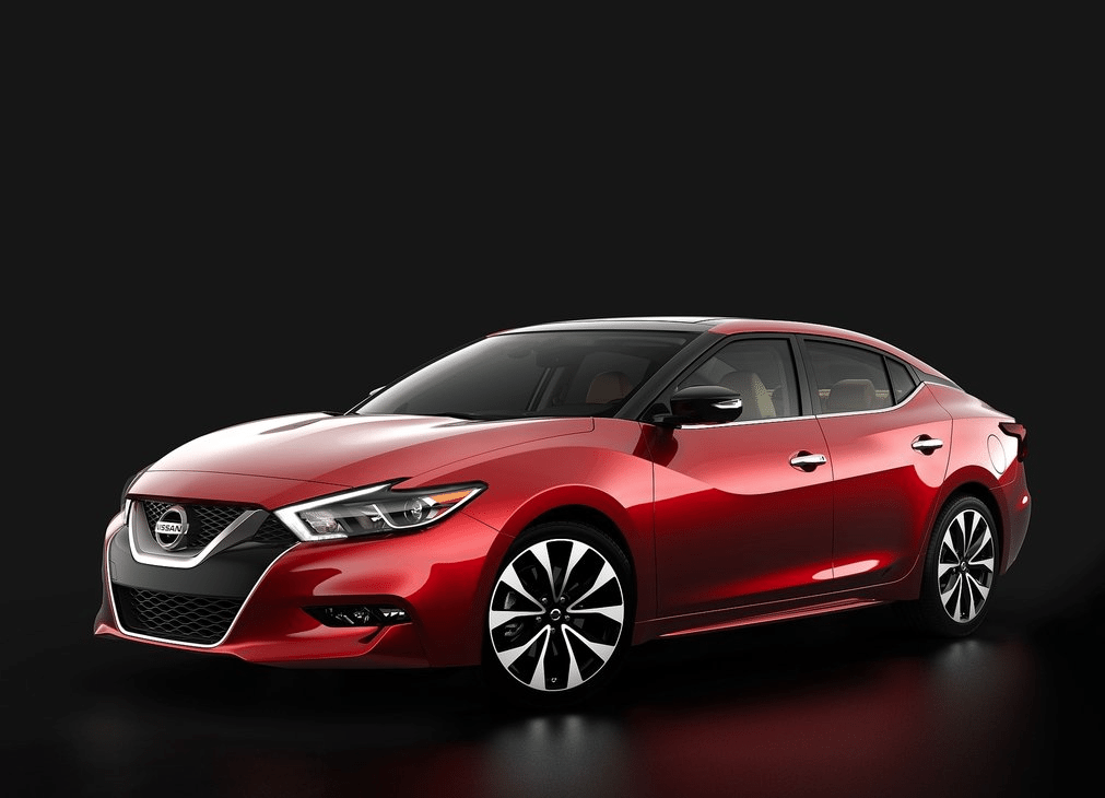 2016 Nissan Maxima red