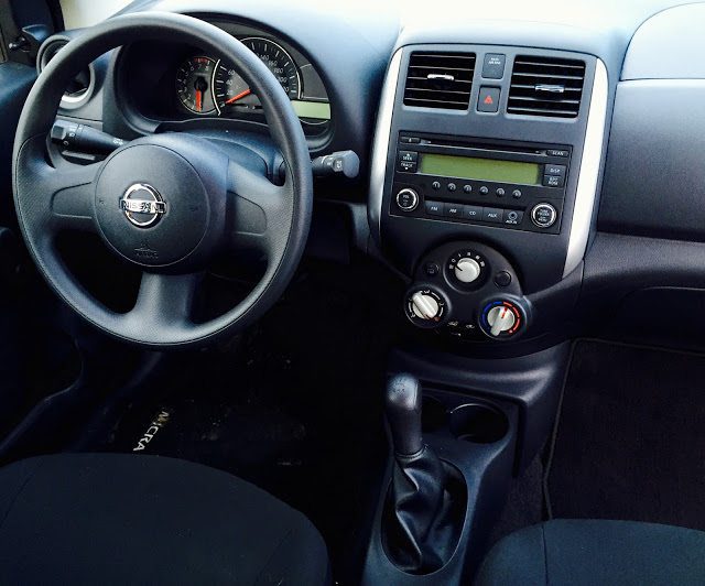 2015 Nissan Micra S interior