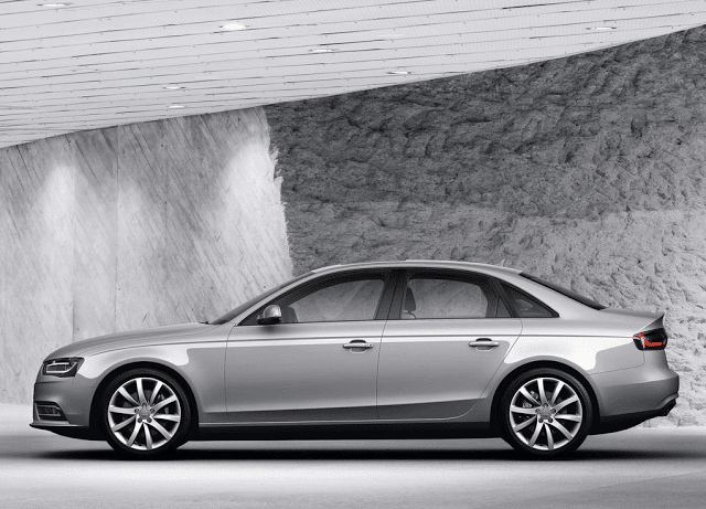 2014 Audi A4 sedan silver