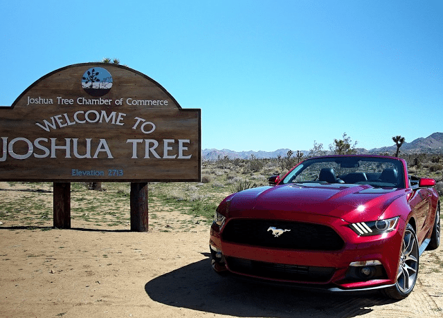 2015 Ford Mustang Convertible Joshua tree