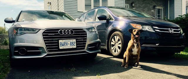 2015 Honda Odyssey and 2016 Audi A6