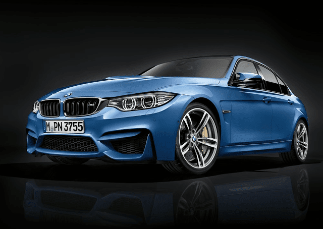 2016 BMW M3 sedan blue