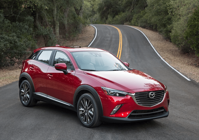 2016 Mazda CX-3 red