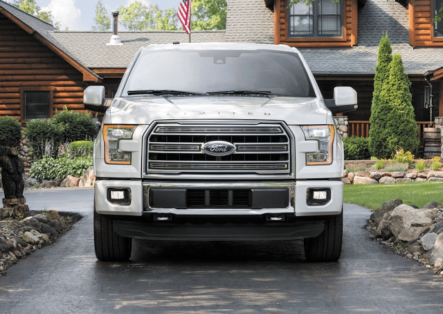 2015 Ford F-150 Limited white front