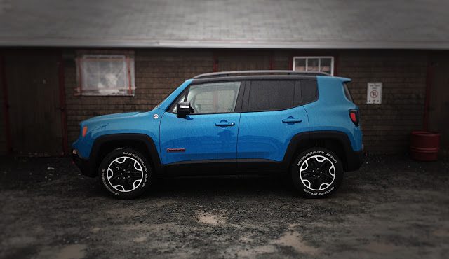 2015 Jeep Renegade Trailhawk blue