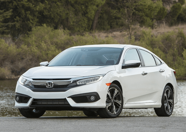 2016 Honda Civic white
