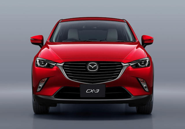 2016 Mazda CX-3 red front