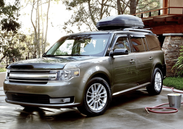 2013 Ford Flex cargo roof carrier