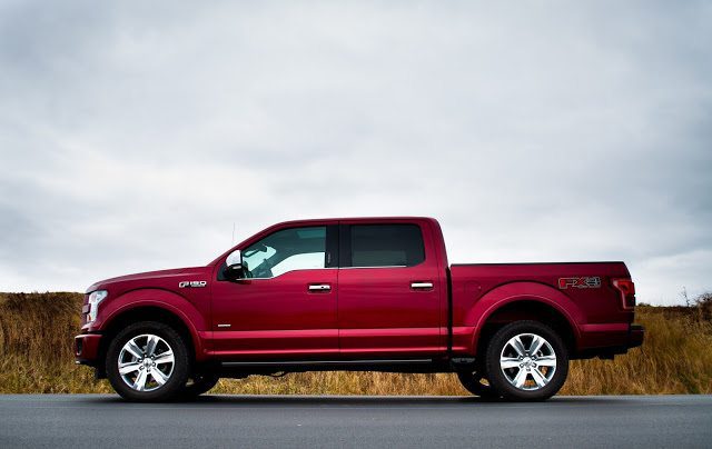 2015 Ford F-150 SuperCrew Platinum Ruby Red
