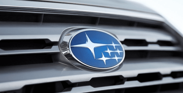 Subaru grille badge